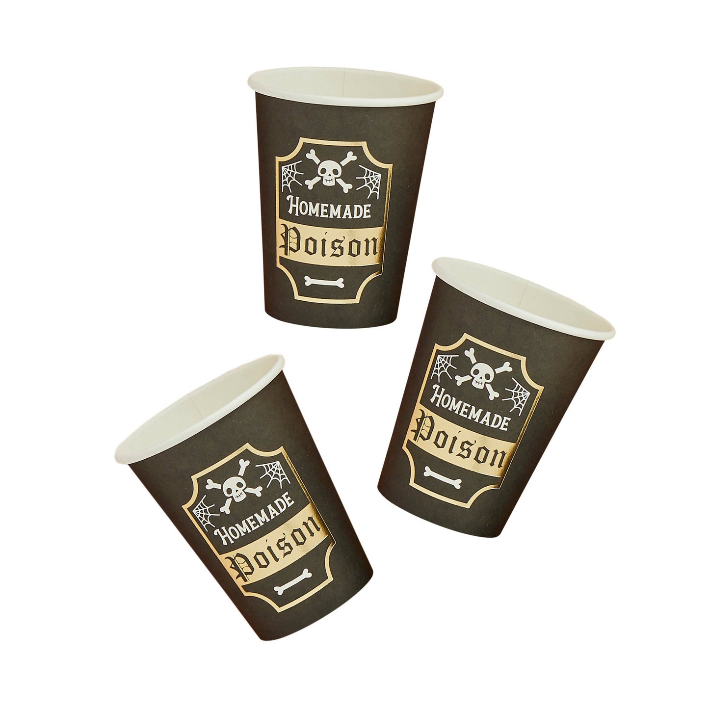 'Homemade Poison' Paper Cups 8 Pack