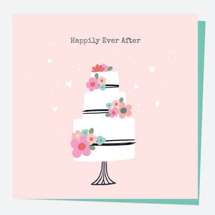 Wedding Card - Wedding Icons - Cake