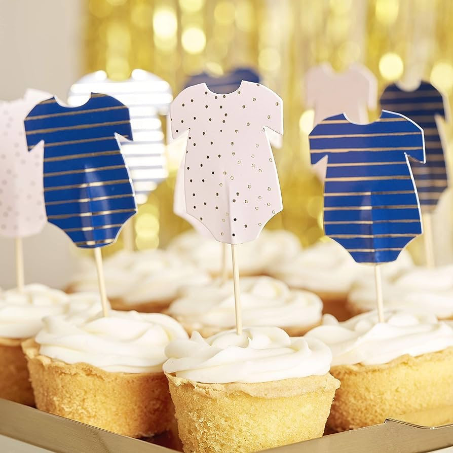 Baby Grow Cupcake Toppers