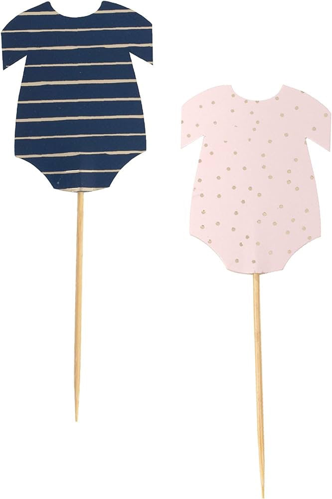 Baby Grow Cupcake Toppers