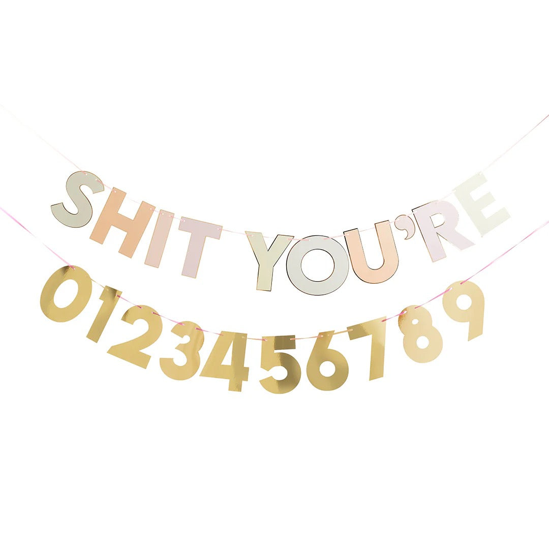 Milestone 'Sh*T You're' Custom Banner