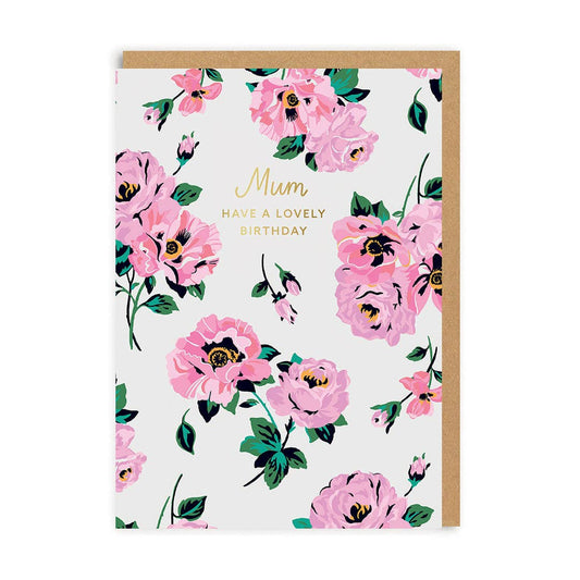 Mum Archive Floral Cath Kidston Greeting Card