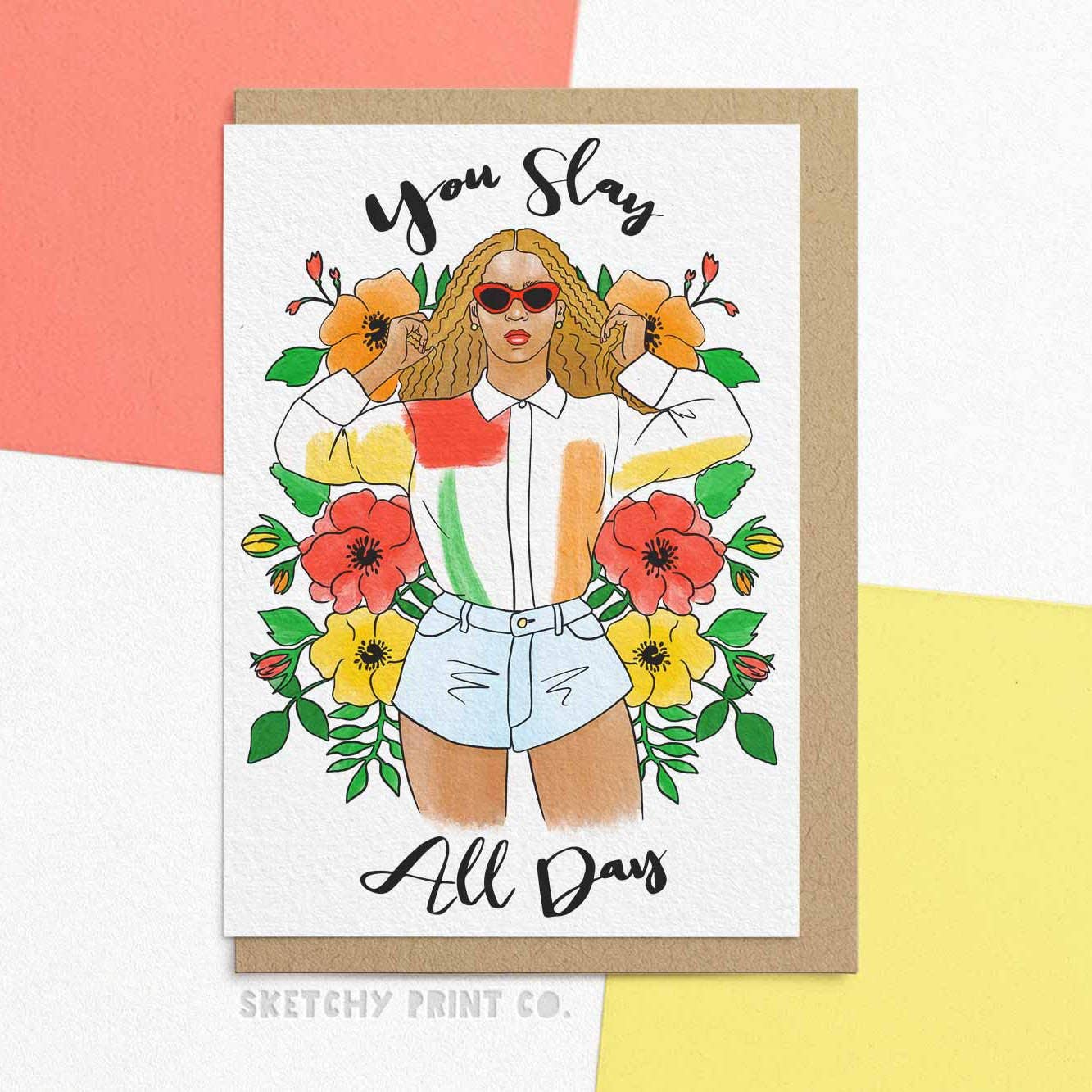 Friendship Card - You Slay