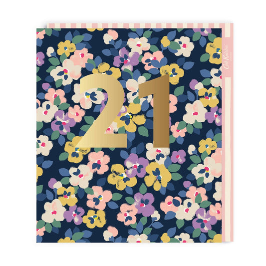 21st Birthday Cath Kidston Large Greeting Card