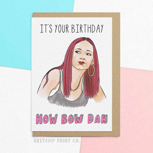 Birthday Card - Cash Me Outside