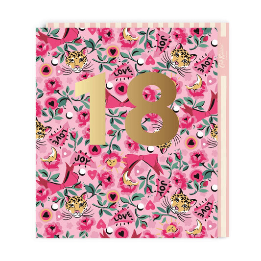 18th Birthday Cath Kidston Large Greeting Card