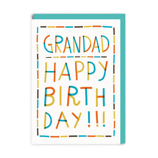 Grandad Happy Birthday Greeting Card