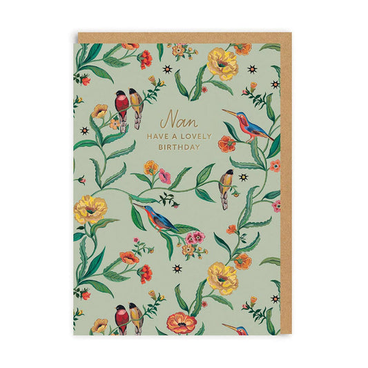 Nan Summer Birds Cath Kidston Greeting Card